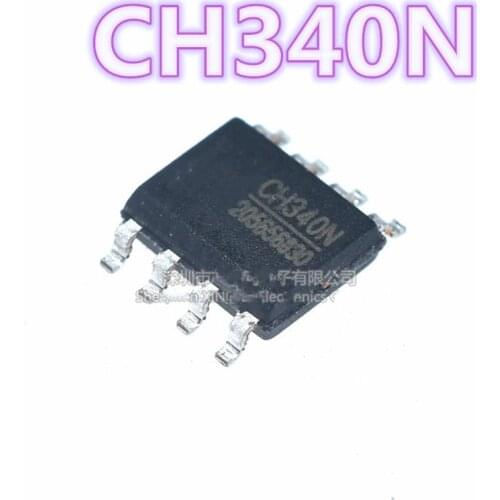 Free shipping: 20PCS-50PCS CH340N CH340 SOP-8 USB Serial Port Chip