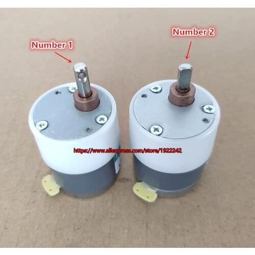 Free shipping , brand new 530 DC motor 35ZYL002 9V 110RPM currency counter gear motor