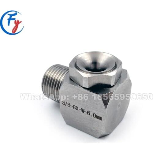 BX-W tangential spray wide angle hollow cone spray nozzle, corner wide-angle hollow cone spray nozzle, whirlJet nozzle