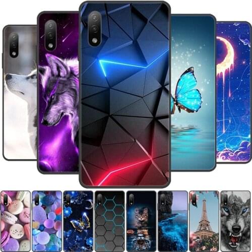 For Sony Xperia Ace II Case SO-41B Soft Silicone Bumper Back Cover For Sony Xperia Ace II Ace 2 Phone Cases TPU 5.5'' Cartoon