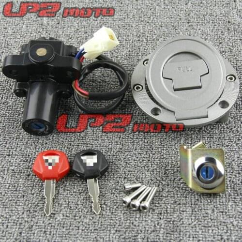 For YAMAHA MT-01 05-09 YZF R1 04-14 YZF R6 06-16 Lock Full Vehicle Lock Ignition Switch Lock Key Gas Tank Cap Cover