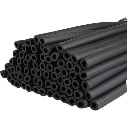 Sponge Rubber Pipe Thermal Insulation Tubular Pipeline Holder ID 6 10 13 16 20 25 32 40 50 63 75 90 110 x 7 9 15 20mm 1.6-1.8m