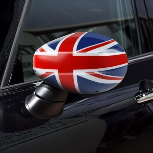 2Pcs ABS Rearview Mirror Cover Car Rear View Mirror Cover Housing Car Styling For MINI Cooper Clubman Coutryman F54 F55 F56 F60