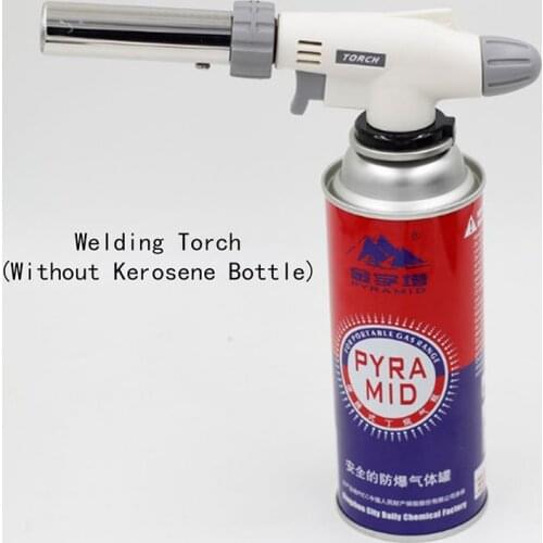 Metal Flame Gas Torch Blow Torch Cooking AutoIgnition Butane Gas Welding-Burner Heating Welding Gas Burner Flame Lighter