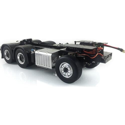 LESU 1/14 6*6 Metal Chassis W/ Motor Servo for TMY Arocs Bz 3363 RC Tractor Truck TH16843-SMT3