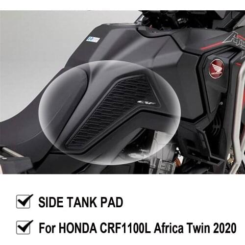 NEW Motorcycle Non-Slip Side Fuel Tank Stickers For Honda CRF1100L CRF 1100 L Africa Twin 2020 Waterproof Pad Rubber Sticker