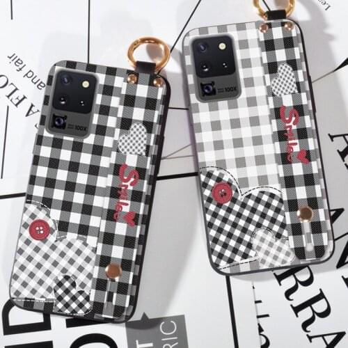 Couple Love Wristband Strap Case For Samsung Galaxy Note 10 Lite 20 Back Cover Coque For Samsung S11 Plus S20 FE S21 Ultra