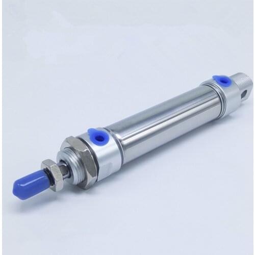 1 Pcs 20mm Bore 50mm Stroke Stainless steel Pneumatic Air Cylinder MA20x50
