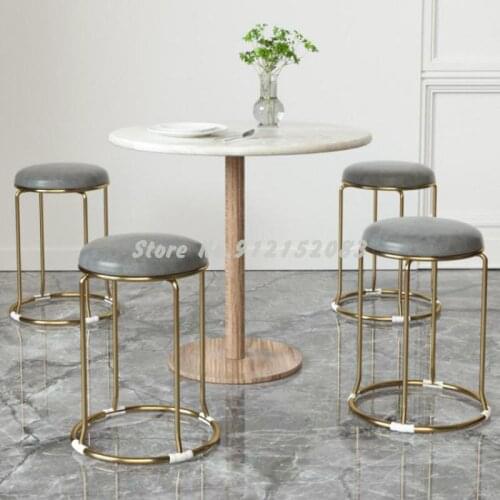 Light luxury makeup stool household dressing stool dressing table stool net red nail chair girl cute bedroom ins stool