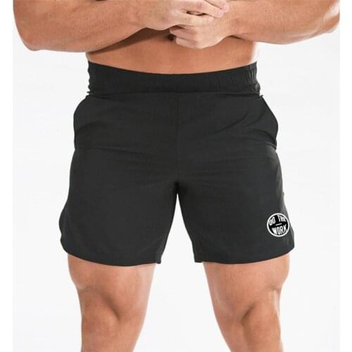 Mens Mesh RunningFashion Brand Workout Gym Breathable Muscle Fitness Bodybuilding Training Comfortable Plus Size Sports Shorts