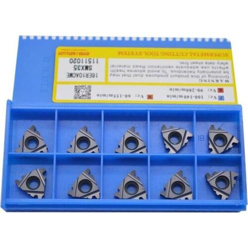 16ER 8 ACME SMX 35 Carbide Inserts Milling Insert Lathe CNC Tools