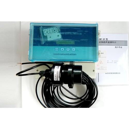 4-20MA split ultrasonic level meter / 0-10M ultrasonic level meter / liquid level sensor /single probe