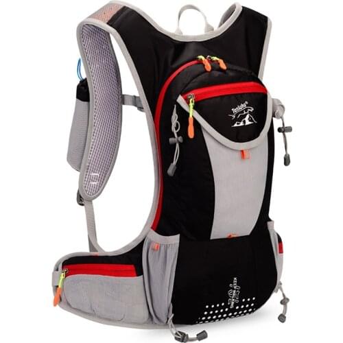 15L Waterproof Nylon Men Women Marathon Trail Running Backpack Mochila Outdoor Sports Jogging Cycling Bag Bicycle Bike Bag