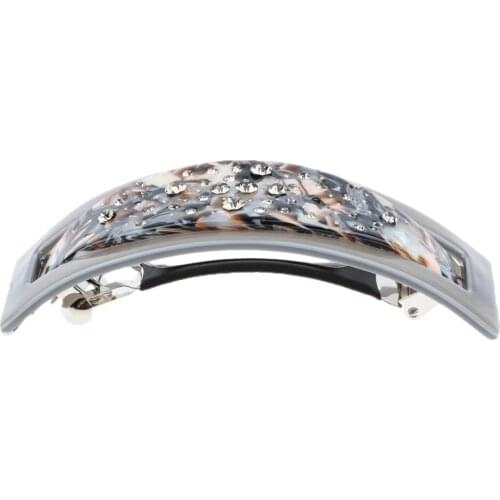 2 Pieces Women Girls Big Hair Barrette Vintage French Acetate Barrettes Large Hairpins