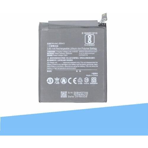 10pcs /lot 4100mAh / 15.8Wh BN43 / BN 43 Replacement Battery Bateria Batterij For Xiaomi Redmi Note 4X 4 X