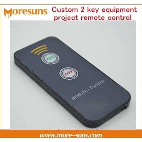 10pcs Custom 2 key equipment project remote control/small infrared remote control/8m launch lamps and lanterns remote control