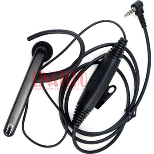 1pin 3.5mm VX-1R VX-2R VX-3R VX-5R VX-160 VX-180 walkie talkie ear bar mic earphone