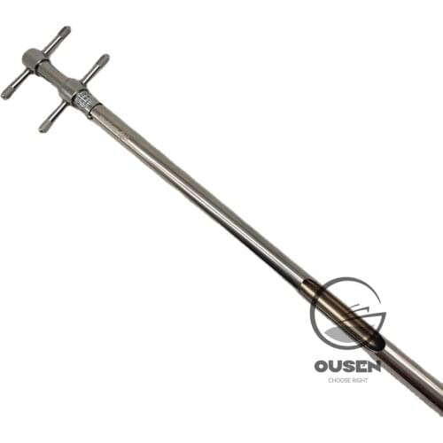 304 Stainless Steel Double Layer Rotary Powder Sampling Tube Cement/powder/solid Sampler Double Handle