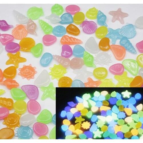 20PCS Simulated Cobblestones Chessman Game Pieces Fluorescence Acrylic Irregular Stone For Board Game Accessories