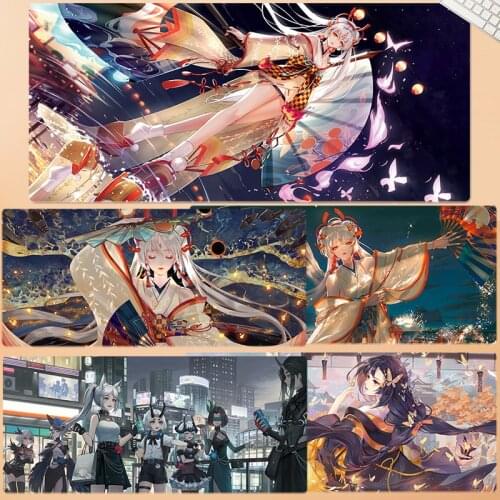 Gaming Accessories Mouse Pad XXL Computer Gamer Mousepad Large Game Rubber No-slip Mouse Mat Anime Big Mause Pad for PC Laptop