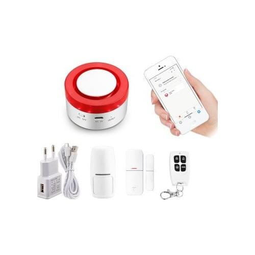 Anti-theft alarm host Intelligent WIFI office alarm gateway APP control burglar alarm set smart home infrared monitoring alarm