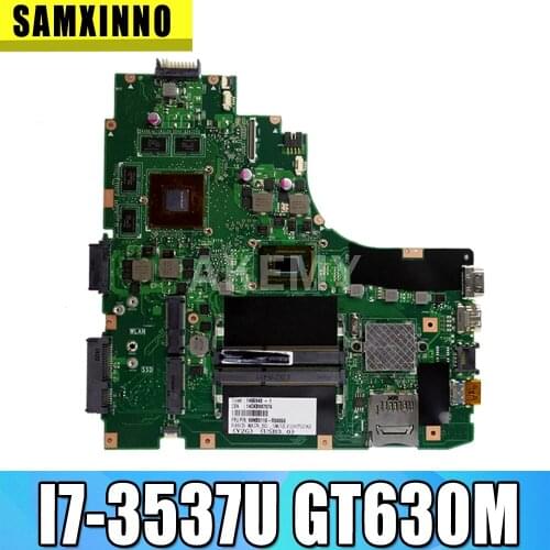 K46CB GT740M For Asus K46CM K46CA K46C S46CB Laptop motherboard Integrated GT630M with I7-3537U CPU on board