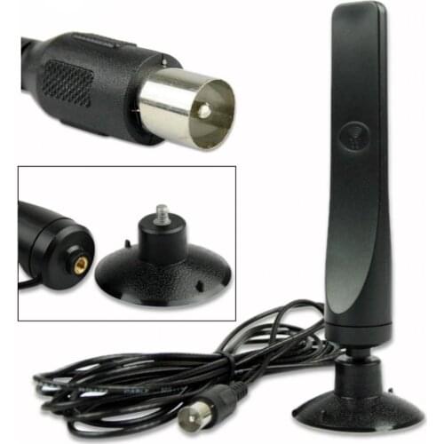 Indoor digital TV antenna DVB-T 12dBi Booster HD IEC interface HDTV antenna ATSC ISDB TV Interior Antennas Amplifier