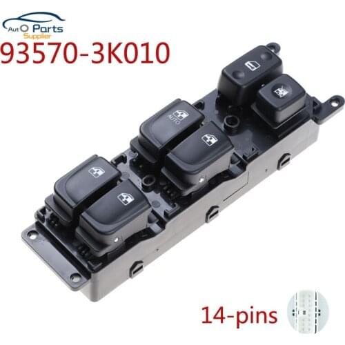 YAOPEI 93570-3K010 935703K010 Master Electric Power Window Switch For Hyundai Sonata 2005-2007