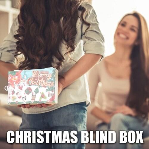 Christmas Blind Box Christmas Blind Box 24 Day Surprise Blind Box Cute Surprise Christmas Gift Box Christmas Party Supplies Kit