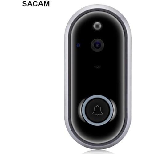 Video doorbell camera Wi-Fi720P HD home security smart doorbell with two-way call and video, infrared night vision, PIR motion d