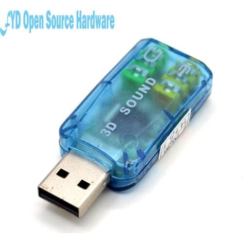 1pcs Virtual 5.1-surround USB 2.0 External Sound Card