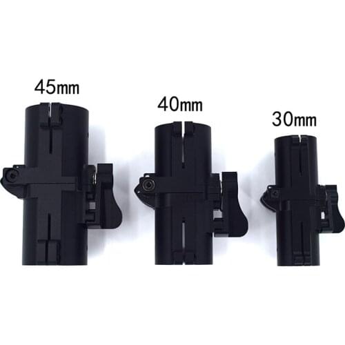 1PC D30/40/45mm Round Folding Arm Self-locking Anti-virtual Horizontal Folded Parts Carbon Tube Clip for RC Agriculture UAV