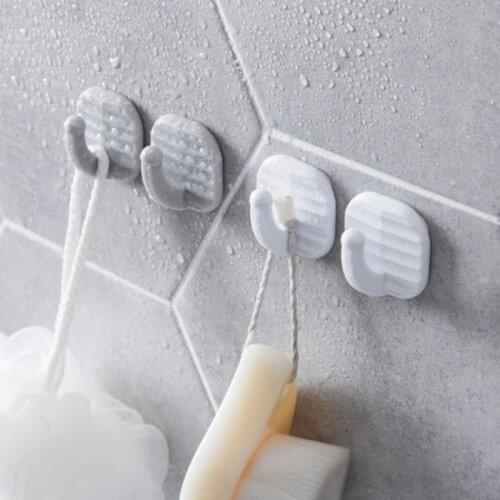 1pc Home Portable Bathroom Strong Self Adhesive Door Wall Hangers Hooks Suction Heavy Load Rack Cup Sucker For Kitchen Bathroom
