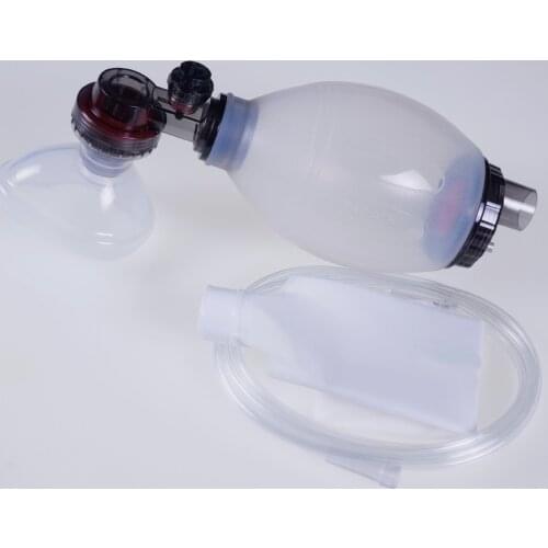 168 silicone artificial respiration balloon breathing ball simple respirator artificial resuscitator first aid Allen Su ball