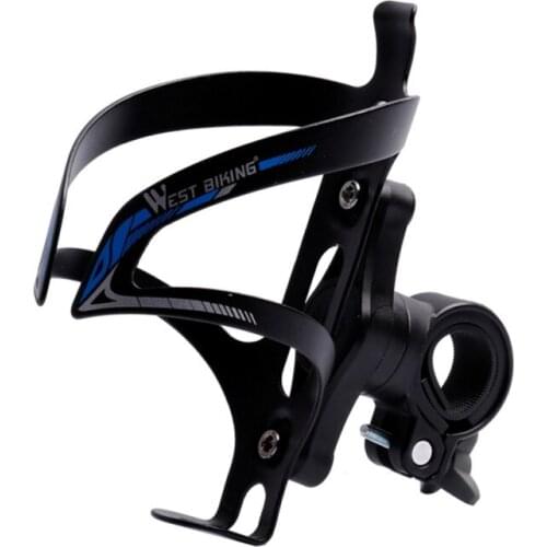 Bicycle Bottle Cage Adapter 360 Degree Rotation Bike Water Rack Clip Kettle Holder Water Bottles Cage Clamp Cycling Accessories