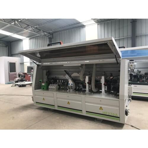 Cheap Price Italy Furniture Acrylic Tape Full Automatic Edge Banding Machine HF370 Edge Bander For Furniture Cabinet Door Making
