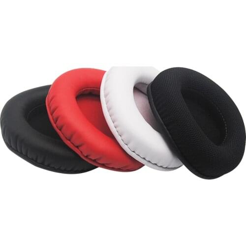 Reparir Parts Ear Pads Cushions for General Round 80mm PU Mesh Cloth Red Black White Headphones Accessories Earpads