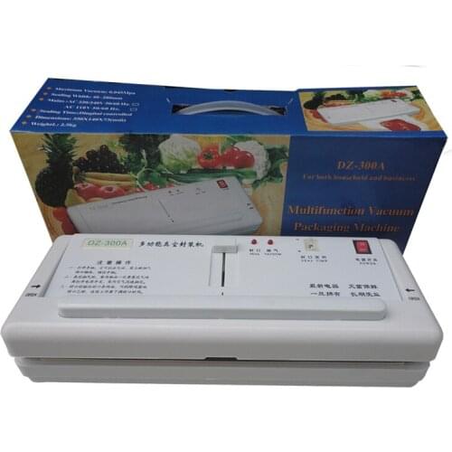 DZ-300A Vacuum sealing machine table style bag sealer plastic vacuum sealer Small Multi-functional Household Vacuum Packing