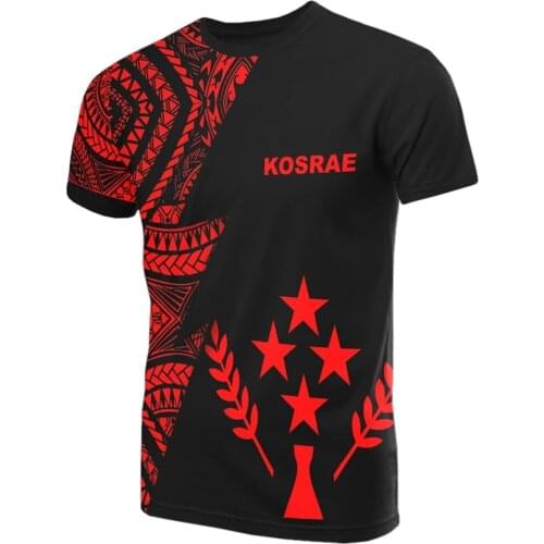 Kosrae 3D Printed t shirts for men Tribal Culture Polynesian Tattoos Turtle Man/Woman Harajuku Streetwear Tshirts Short sleeve