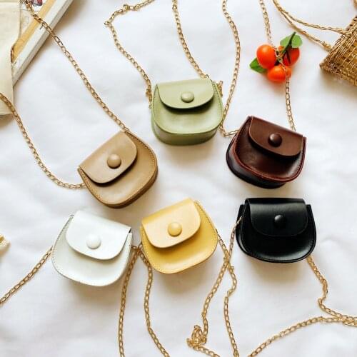 Cute Little Girl Mini Purses and Handbags Kids Small Coin Pouch Baby Crossbody Bag Children Pures and Bags