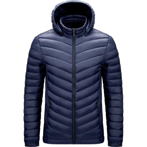 Mens Winter Warm Jackets And Coats Hooded Parkas Men Windbreak Fashion Male Brand New Autumn Waterproof Mens Clothes Outwear