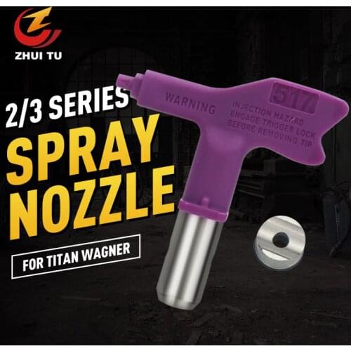 5/6 series spray paint latex paint putty high pressure airless sprayer nozzle airless spray gun nozzle suitable for Titan Wagner