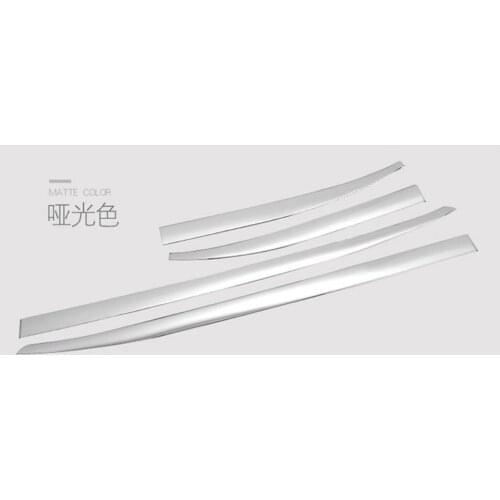 New ABS Body Side Moulding Door Cover Trim Kit Molding Protector Car Styling Mouldings for Jeep Renegade 2015 2016 2017 2018