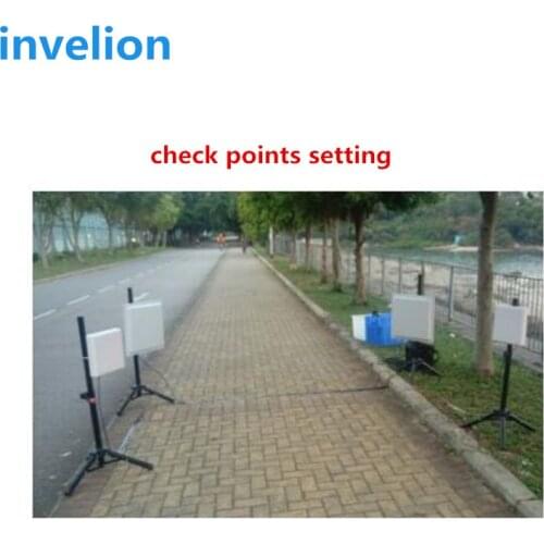 Passive UHF RFID antenna Long Distance 0-15M for marathon timing system compatible with impinj R420 alien reader