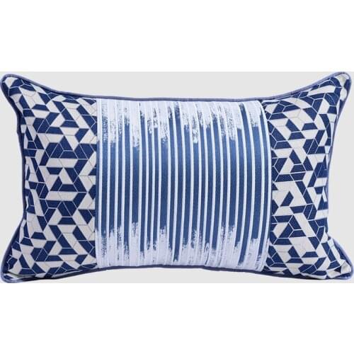 Pillow cushion sofa living room pillow back pillow cover Chinese Nordic style luxury American home decoration