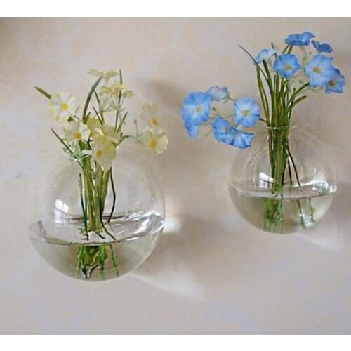 Hanging Glass Flower Planter Vase Terrarium Container Home Garden Ball Decor Glass Tabletop Plants Home Bonsai Decor