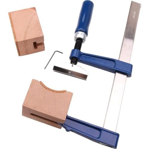 Metal Guitar Repair Maintain Frerboard Fret Press Tool With Wooden Blocks