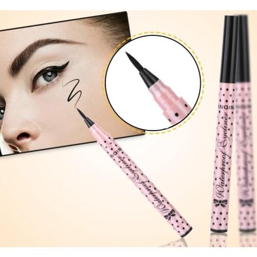 Sexy Women Liquid Black Eyeliner Make Up Cosmetic Pen Waterproof Mini Long-lasting Eyeliner Pencil lapis de olho