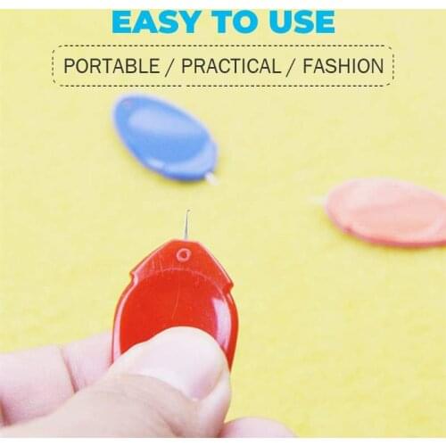 Simple Threader Iron Wire Simple Threader Old Man DIY Handwork Sewing Tools Needle Wear Line Sheet Sewing Accessories