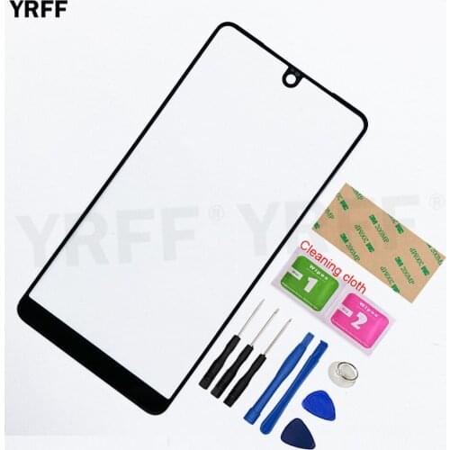 Mobile Front Panel Glass Essential phone ph-1 Front Glass (No touch Screen) Outer Glass Cover Panel Replacement